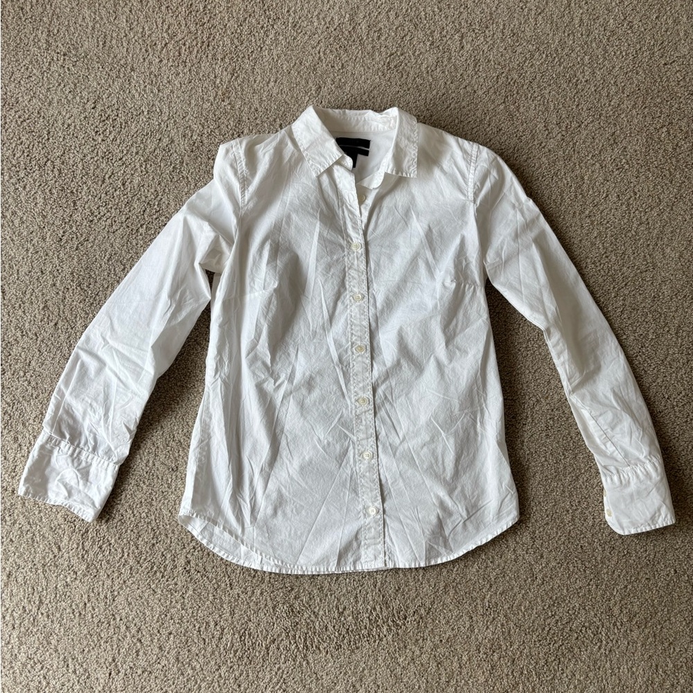 J. Crew Crisp White Shirt
